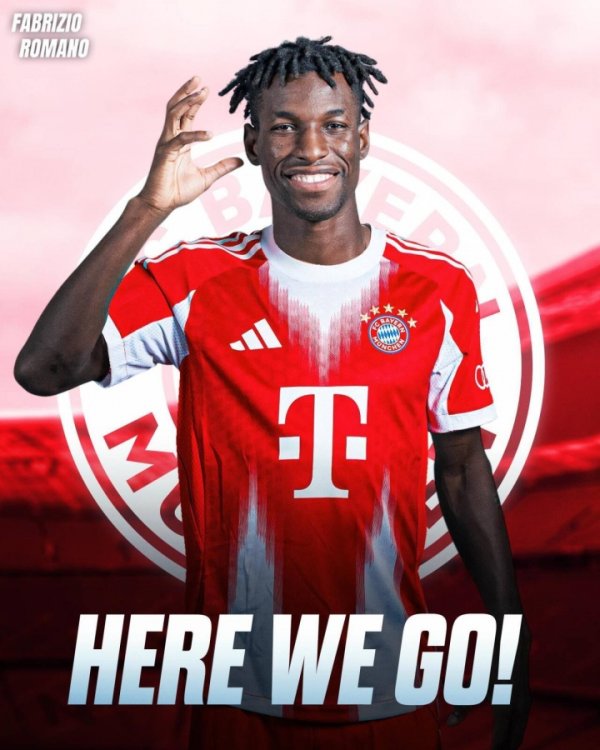 HWG một lần nữa! Romano: Jackson cho vay Bayern với giá 16,5 triệu euro để đạt được thỏa thuận mới, 
