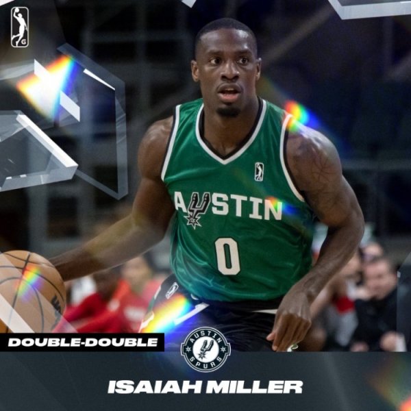 Tin tức Hoa Kỳ: Spurs sẽ ký hợp đồng triển lãm-10 với hậu vệ Isaiah Miller