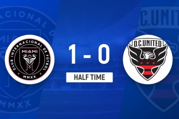 Halftime - Miami 1-0 Washington, Messi đã hỗ trợ Allende ghi bàn, Ustari đã tặng quà bảo hiểm trứng