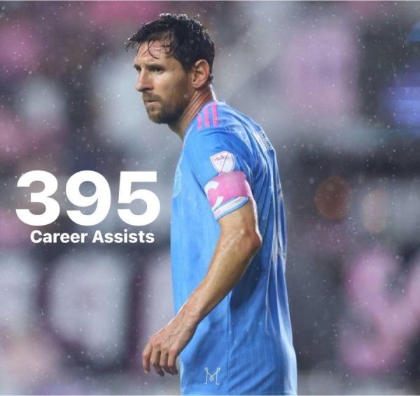 Đếm ngược! Messi đã gửi 395 hỗ trợ, chỉ còn 5 tuổi trong sự nghiệp của mình 400 hỗ trợ